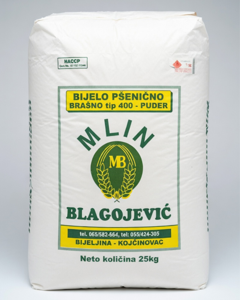 Brašno tip 400 puder 25kg
